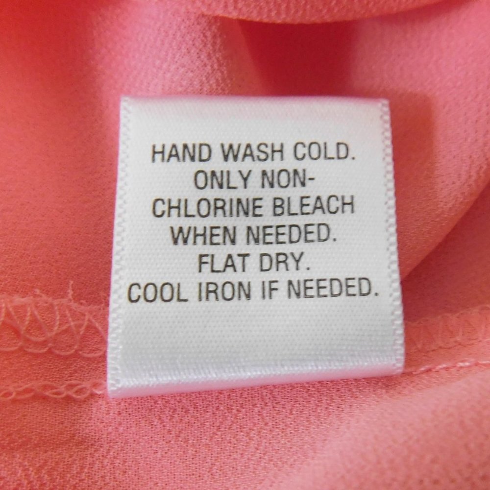 Candie's Women Pink Sheer Top Shirt - Picture 5 of 5